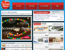 Tablet Screenshot of chantefrance.piplex.com